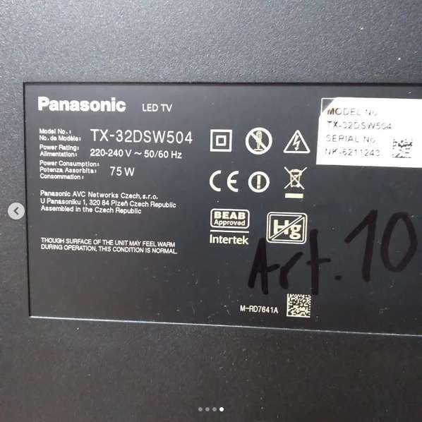 Shitet TV PANASONIC 32Polesh